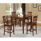5 Piece Counter Height Dining Set