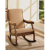 Rocking Fabric Arm Chair