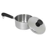 2000 Line Stainless Steel Saucepan with Lid