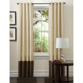 Prima Panel Pair in Taupe / Chocolate