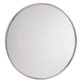16cm Klebespiegel in Chrom