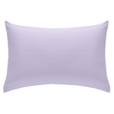 Non Iron Percale Combed Poly-Cotton Fitted Sheets in Lilac