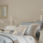 Alicia Cushion in Duck Egg