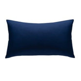 Non Iron Percale Combed Poly-Cotton Flat Sheets in Navy