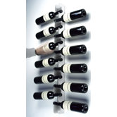 12 Bottle Wall Mounted Wine Rack