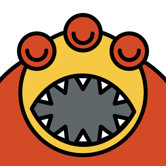 Monster Teeth Painting
