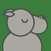 Animals Hippo Painting
