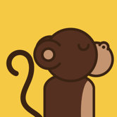Animals Monkey Painting