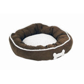 Round Dog Bed in Assorted