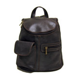 Distressed Leather Women's Backpack