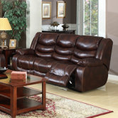 Rampart Polished Reclining Sofa