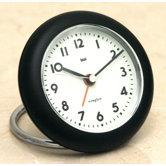 Rondo Travel Alarm Clock in Black