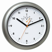 Aquamaster Weatherproof Wall Clock in Gunmetal