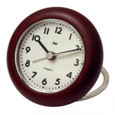 Landmark Rondo Wooden Travel Alarm Clock