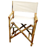 Low Bamboo Director Chair
