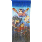 Large Turtle Scene Curtain