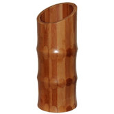 Bamboo Vase in Carbonized
