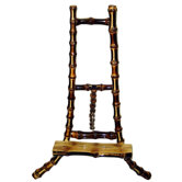 Bamboo Root Easel in Burnt