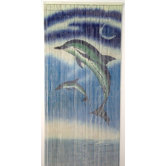 Dolphins Design Curtain