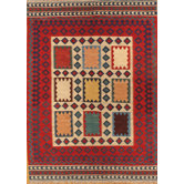Kilim Rust / Beige Rug