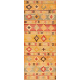 Kilim Gold Striped Rug