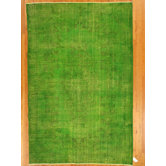 Overdyed Green Rug