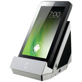 Portable Stereo Speaker and Charging Dock for Tablets and Smartphones