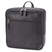 Vachetta Square Backpack in Black