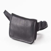 Vachetta Wallet on a Waist in Black