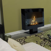 Tribeca Free Standing Bio Ethanol Fireplace