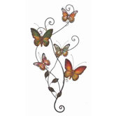 Cosmopolitian Nature Lovers Metal Wall D&eacute;cor