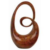 Urban Trends Small Polystone Abstract Sculpture