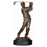 Urban Trends Polystone Male Golfer
