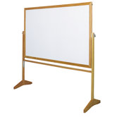 Premiere Wood Frame Reversible Markerboard (LCS) 3'6"H x 5'W