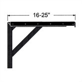 Projection Screen Adjustable Wall Mounting Brackets (pair)