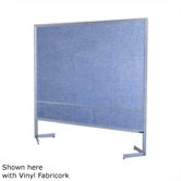 Premiere Portable Space Divider with Green Chalkboard