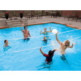 Poolside Volleyball
