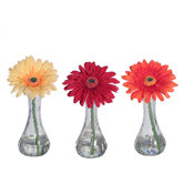 Floral Gerbera Daisies (Set of 3)
