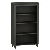 Volcano Dusk 4-Shelf Bookcase in Kona Coast Espresso Finish