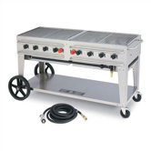 60" Rental Grill Single Inlet