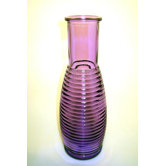 Coloured Glass Carafe in Lilac