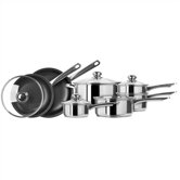 Classicor Stainless Steel 11-Piece Cookware Set