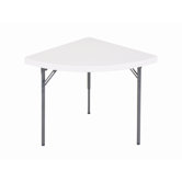60" Small Half Circle Folding Table