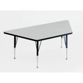 Econoline Melamine Trapezoid Activity Table