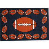 Fun Time Football Time Kids Rug
