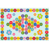 Fun Time Happy Learning Kids Rug