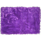 Flokati Purple Kids Rug