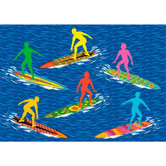 Surf Time Surfs R Us Kids Rug