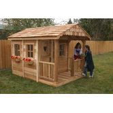 Three Functional Windows and Full Dutch Door for Little Squirt Playhouse Set