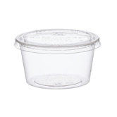 1.5-2.5 Oz Portion Cup Lids in Clear